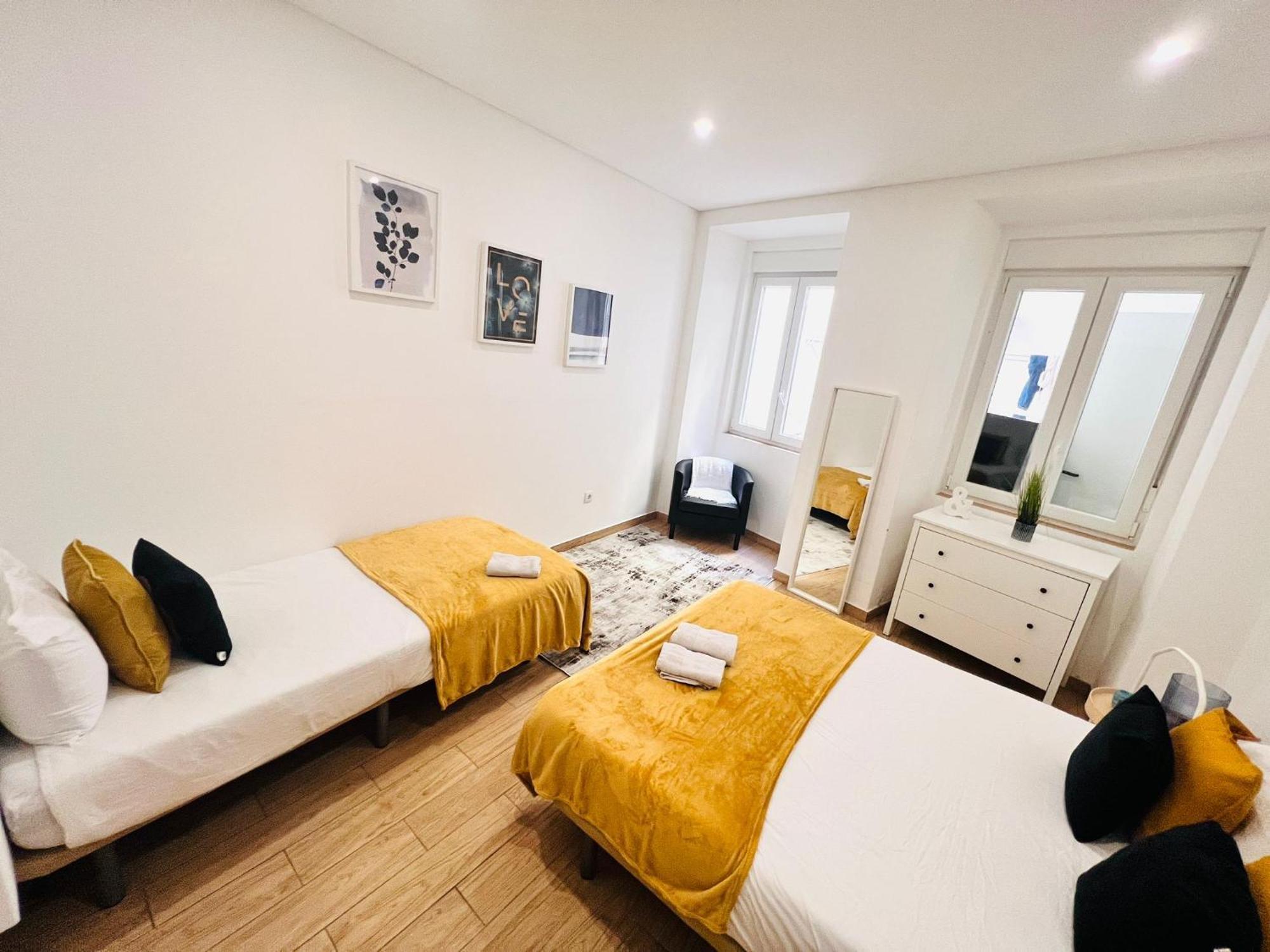 Rooms, Ideal Location For Tourists Albergue Lisboa